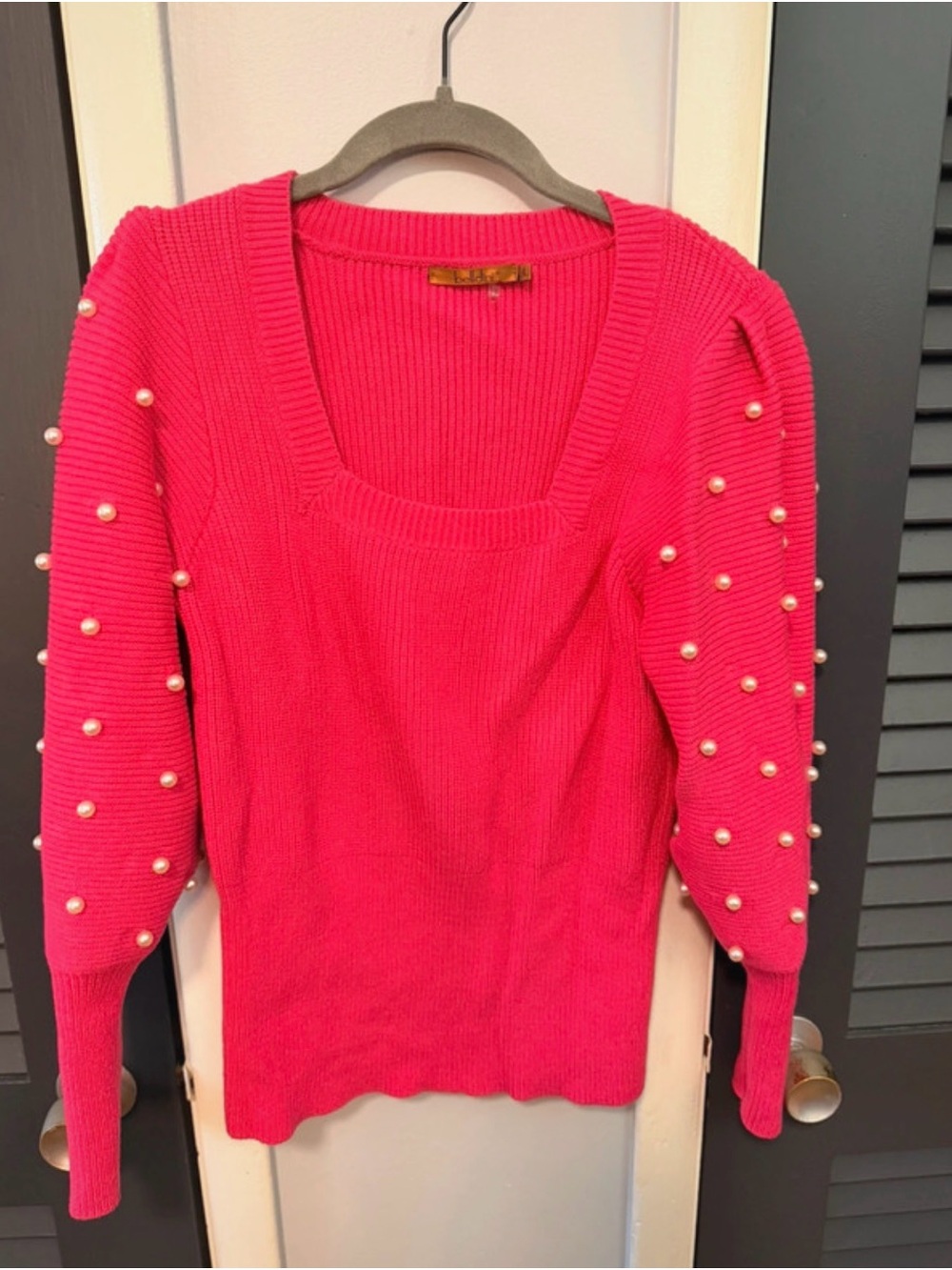 Belldini Pink Pearl Sweater L